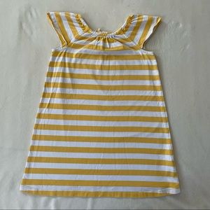 Hanna Andersson Yellow Striped Dress